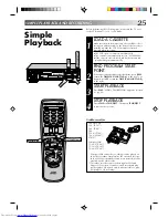 Предварительный просмотр 25 страницы JVC HR-VP830U Instructions Manual