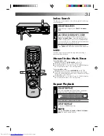 Предварительный просмотр 31 страницы JVC HR-VP830U Instructions Manual