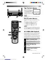 Предварительный просмотр 33 страницы JVC HR-VP830U Instructions Manual