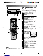 Предварительный просмотр 43 страницы JVC HR-VP830U Instructions Manual