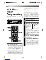 Предварительный просмотр 44 страницы JVC HR-VP830U Instructions Manual