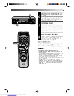 Предварительный просмотр 57 страницы JVC HR-VP830U Instructions Manual