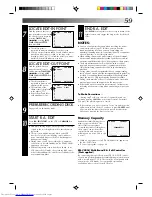 Предварительный просмотр 59 страницы JVC HR-VP830U Instructions Manual