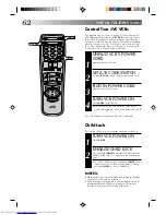 Предварительный просмотр 62 страницы JVC HR-VP830U Instructions Manual