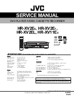 JVC HR-XV11EX Service Manual preview