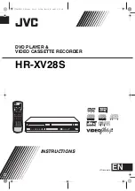 Предварительный просмотр 1 страницы JVC HR-XV28S Instructions Manual