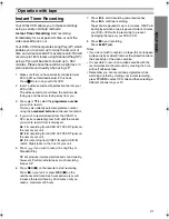 Preview for 21 page of JVC HR-XV28SEF Instructions Manual