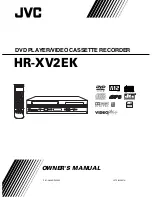 JVC HR-XV2EK Owner'S Manual preview