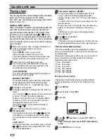 Предварительный просмотр 22 страницы JVC HR-XV2EK Owner'S Manual