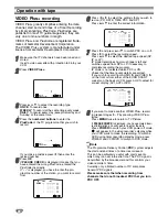 Предварительный просмотр 24 страницы JVC HR-XV2EK Owner'S Manual