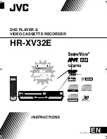 JVC HR-XV32E Instructions Manual preview