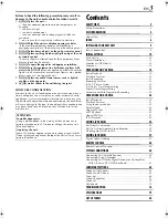 Preview for 3 page of JVC HR-XV32E Instructions Manual