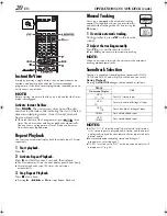 Preview for 20 page of JVC HR-XV32E Instructions Manual