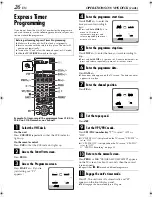 Preview for 26 page of JVC HR-XV32E Instructions Manual