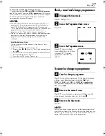 Preview for 27 page of JVC HR-XV32E Instructions Manual