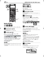 Preview for 40 page of JVC HR-XV32E Instructions Manual