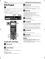 Preview for 52 page of JVC HR-XV32E Instructions Manual