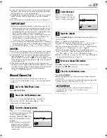 Preview for 69 page of JVC HR-XV32E Instructions Manual