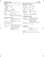 Preview for 79 page of JVC HR-XV32E Instructions Manual