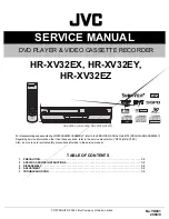 Preview for 1 page of JVC HR-XV32EX Service Manual