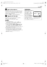 Preview for 27 page of JVC HR-XV3AA Instructions Manual