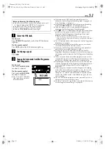 Preview for 31 page of JVC HR-XV3AA Instructions Manual