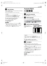 Preview for 41 page of JVC HR-XV3AA Instructions Manual