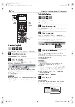 Preview for 42 page of JVC HR-XV3AA Instructions Manual