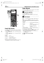 Preview for 52 page of JVC HR-XV3AA Instructions Manual