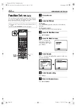 Preview for 64 page of JVC HR-XV3AA Instructions Manual