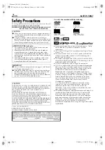 Preview for 2 page of JVC HR-XV3AG Instructions Manual