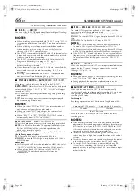 Preview for 66 page of JVC HR-XV3AG Instructions Manual