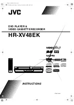 JVC HR-XV48EF Instructions Manual preview