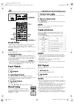 Предварительный просмотр 20 страницы JVC HR-XV48EF Instructions Manual