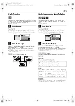 Предварительный просмотр 35 страницы JVC HR-XV48EF Instructions Manual