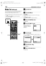 Предварительный просмотр 52 страницы JVC HR-XV48EF Instructions Manual