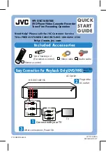 JVC HR-XVC15S - DVD/VCR Quick Start Manual preview