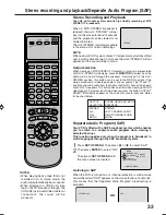 Preview for 33 page of JVC HR-XVC15U User Manual