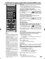 Preview for 49 page of JVC HR-XVC15U User Manual