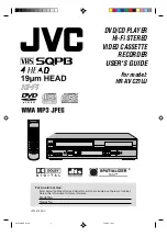 JVC HR-XVC21UJ User Manual предпросмотр