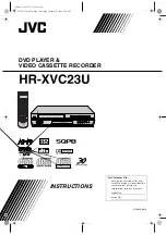 JVC HR-XVC22U Instructions Manual preview