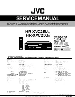 JVC HR-XVC25UC Service Manual preview