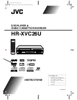 Preview for 1 page of JVC HR-XVC26U Instructions Manual