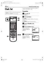 Preview for 24 page of JVC HR-XVC27U Instructions Manual