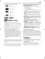 Preview for 3 page of JVC HR-XVC27UA Instruction Manual