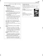 Preview for 17 page of JVC HR-XVC27UA Instruction Manual