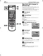 Preview for 20 page of JVC HR-XVC27UA Instruction Manual