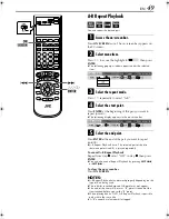 Preview for 49 page of JVC HR-XVC27UA Instruction Manual