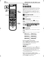 Preview for 50 page of JVC HR-XVC27UA Instruction Manual