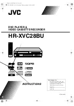 Preview for 1 page of JVC HR-XVC28BU Instructions Manual